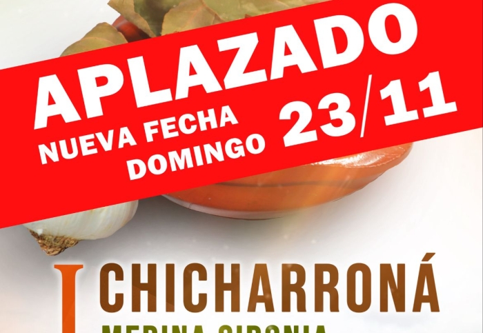 I Chicharroná Media Sidonia, plazada al domingo día 23.